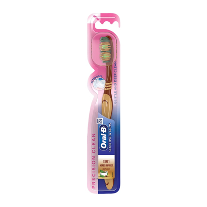 Oral-B Tooth Brush Extra Soft Herb Bristles